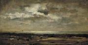 Charles-Francois Daubigny Strandgezicht bij maanlicht USA oil painting artist